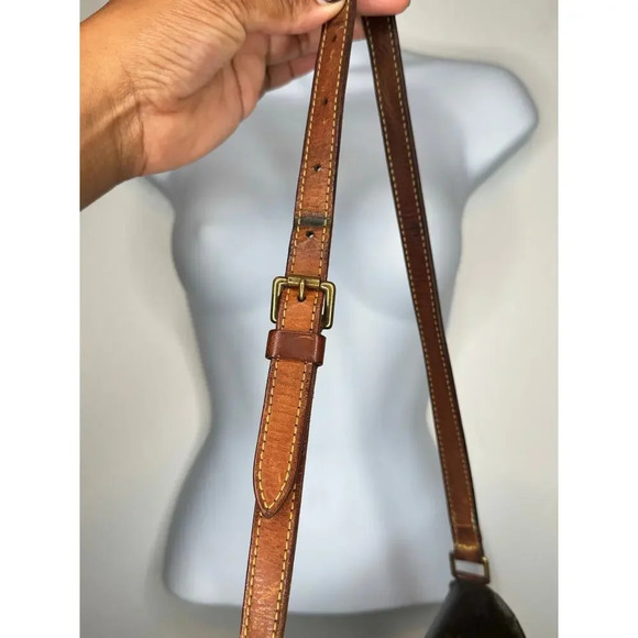 Vintage 90's Louis Vuitton Brown Monogram Musette Tango Shoulder Crossbody Bag - Picture 9 of 9